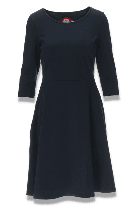 Huvudbild Denise marineblå basklänning