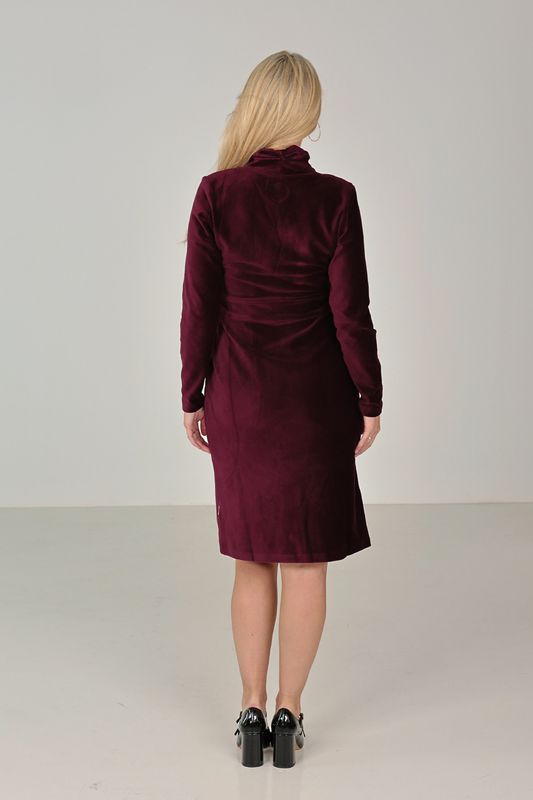 Elsi burgundy basklänning