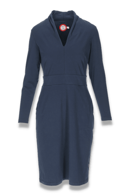 Huvudbild Gullbjørg marinblå basklänning