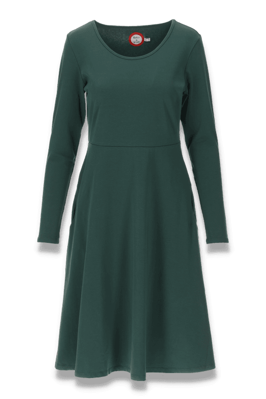 Siren grön basklänning