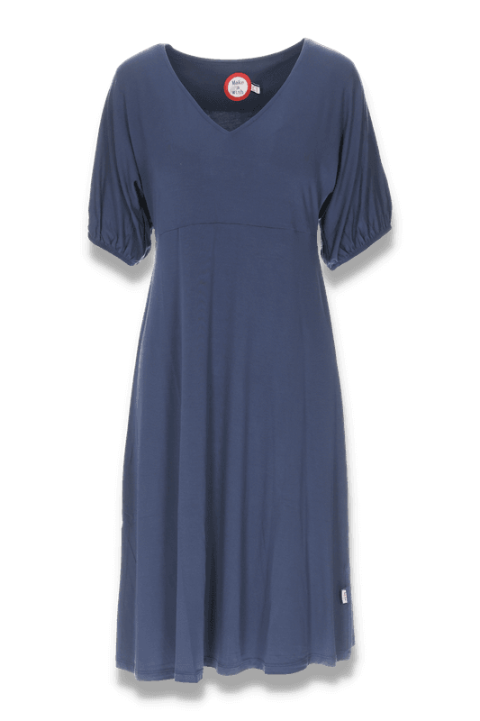 Roberta fantastisk blå basisklänning