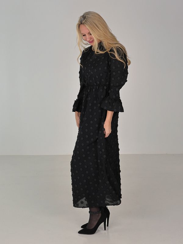 Sina elegant svart festklänning 