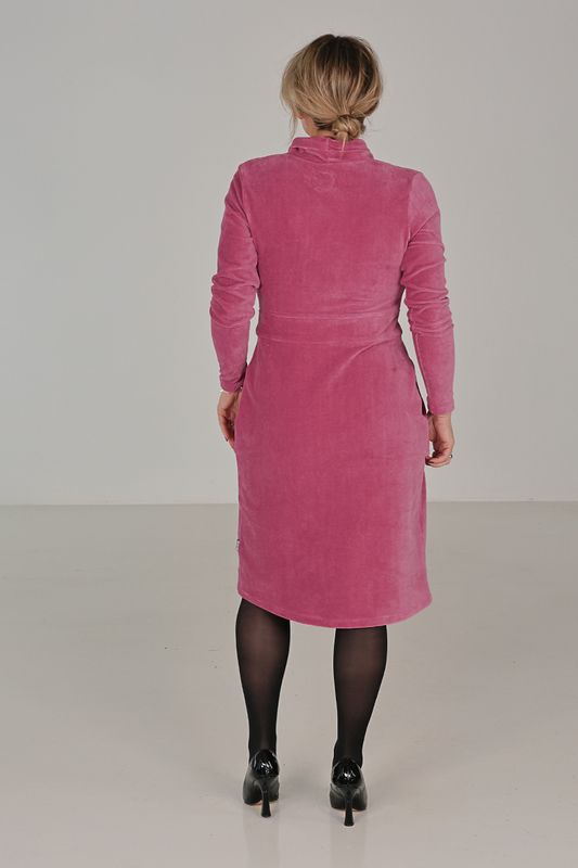 Elsi dusty pink basklänning