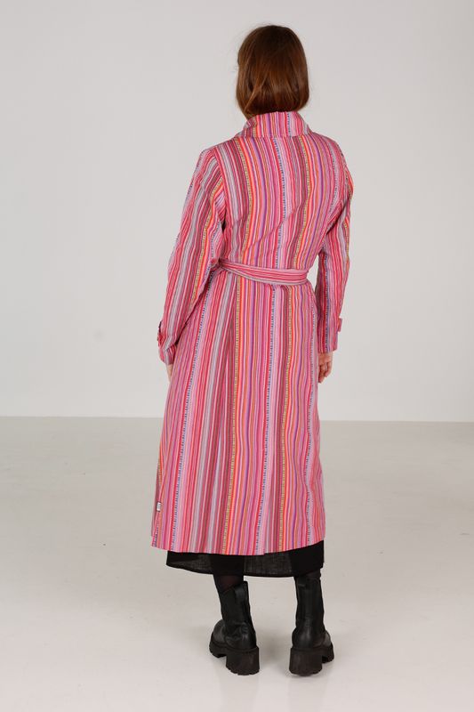 Lova multicolor trenchcoat
