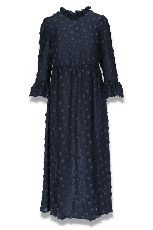 Sina elegant blå festklänning 