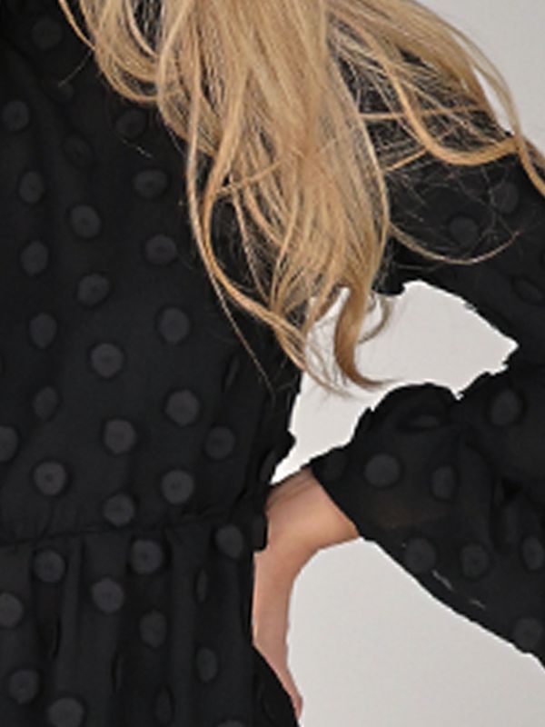 Sina elegant svart festklänning 