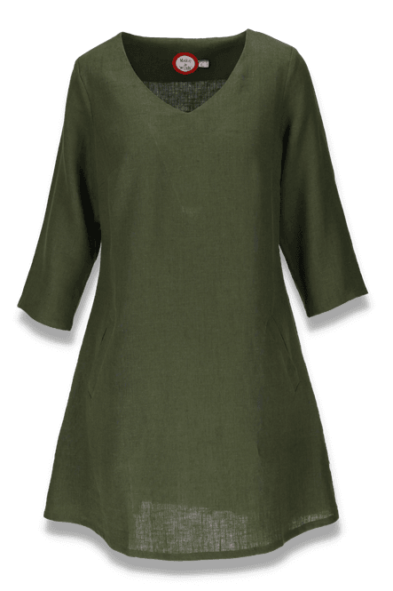 Huvudbild Josefina kombo grön linne klänning