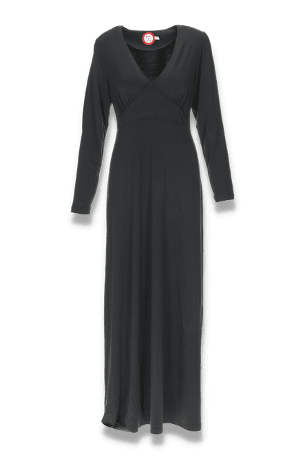 Huvudbild Ragnhild svart elegant klänning.