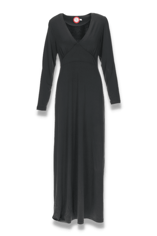 Ragnhild svart elegant klänning.